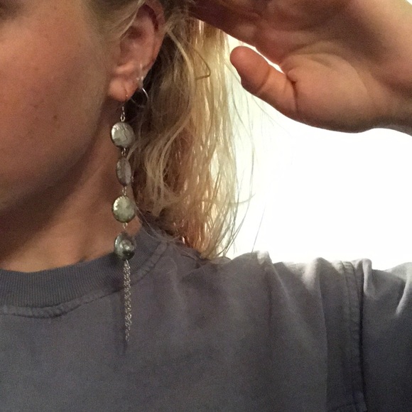 sterling silver earrings - Picture 4 of 5